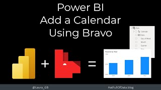 Power BI  Add a calendar using Bravo [upl. by Marston316]