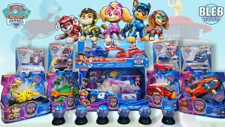 Paw Patrol movie toys unboxing including Mashems die cast and Pirate Paw Patrol no talking ASMR [upl. by Neelrad746]