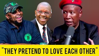 Julius Malema Spill The Beans About The Feud between Floyd shivambu and Dali Mpofu [upl. by Verger]