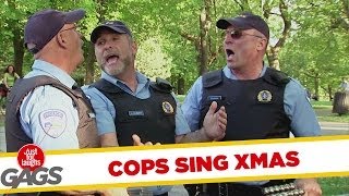 Cops Sing Xmas Prank [upl. by Nahtal]