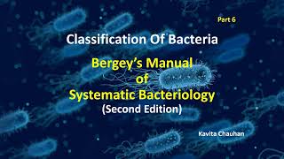 Bergey’s Manual of Systematic Bacteriology Second Edition [upl. by Artinek254]