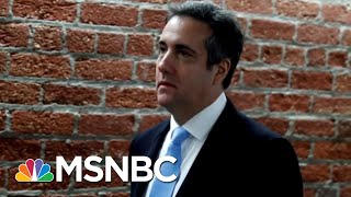 Avenatti I Was First To Predict Michael Cohen Would Flip On Donald Trump  Hallie Jackson  MSNBC [upl. by Nnyleak]