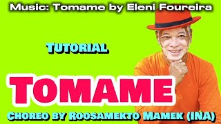 TOMAME  Line Dance  TUTORIAL  Choreo by ROOSAMEKTO MAMEK INA roosamektomamek rajameksiko [upl. by Miru]