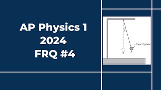 2024 AP Physics 1 Free Response 4 [upl. by Nath]