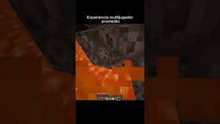 EXPERIENCIA MULTIJUGADOR EN MINECRAFT 😨 shorts [upl. by Nolyak]