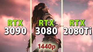 RTX 3090 vs RTX 3080 vs RTX 2080 Ti  1440p [upl. by Adelaide529]