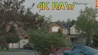 Blackmagic Production Camera 4K Raw Zeiss Otus 55mm f14 amp Ungraded [upl. by Atikehs]