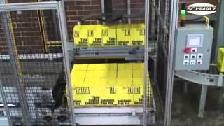 Largearea vacuum gripping FMC system for palletizing cardboard boxes  Schmalz [upl. by September]