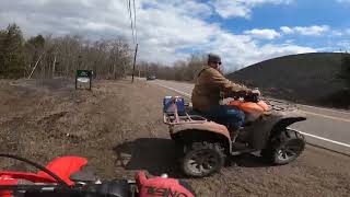 Second Riding trip in Dushore PA Hill Climbs Pt 2 [upl. by Flora]