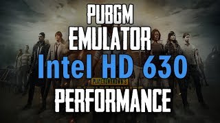 PUBGM Emulator  Intel HD 630  8GB RAM  i3 7100 [upl. by Schilling]