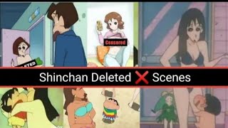 SHINCHAN DELETED SCENES  EXPLAIN IN HINDI NEW VIDEO 2022  SHINCHAN BANNED EPISODE IN HINDI [upl. by Otrebilif]