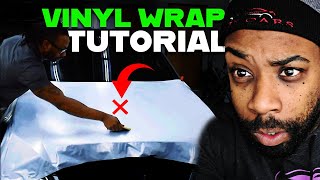 Vinyl Wrapping A Hood Beginner’s Guide [upl. by Ylus]