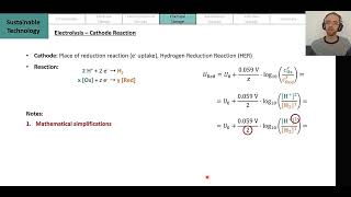 04 05 Thermodynamics of Water Splitting [upl. by Annaet]