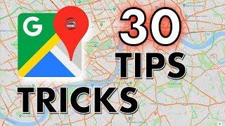 Google Maps Tips and Tricks 30 Google Maps Tricks You Should Try Today [upl. by Titos]