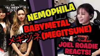 Cover by NEMOPHILA  BABYMETAL  メギツネMEGITSUNE  Roadie Reacts [upl. by Nuli]