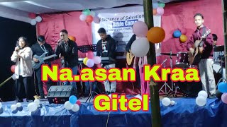 Naasan kraa Gitel Garo Worship song Tebisokgre mini crusade [upl. by Hulen]