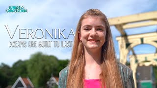 VERONIKA  DREAMS ARE BUILT TO LAST 💭 OFFICIAL MUSIC VIDEO  JUNIOR SONGFESTIVAL 2024 🇳🇱 [upl. by Aisaim]