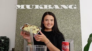 KAPSALON MUKBANG  NADINE AMBER [upl. by Aicilana]