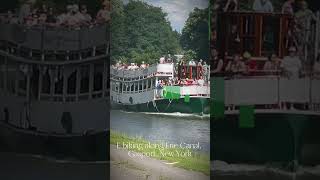 Lockview VI a 75 Foot doubledeck Mississippistyle stern paddle wheel motor vessel on the Canal ￼ [upl. by Frodeen]