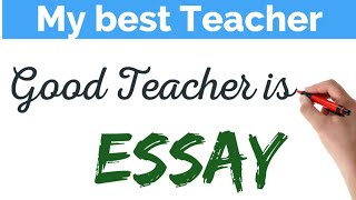 My Favorite Teacher👩‍🏫‍ Essay  10 lines Essay on My favorite teacher  English Essay [upl. by Arola570]