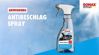 Anwendung SONAX AntiBeschlagSpray [upl. by Dedrick]