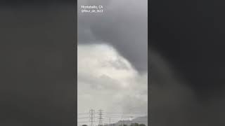 Wild Tornado in Montebello California [upl. by Luiza]