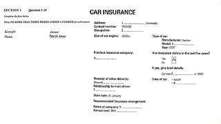 Car Insurance With Answers  IELTS LISTENING SECTION1 [upl. by Roddie881]