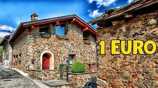 Casas por 1 EURO na Itália [upl. by Ailegnave]