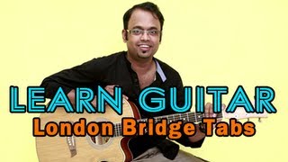 How To Play London Bridge is Falling Down  Guitar Lesson [upl. by Kolnick999]