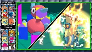 Conversion Porygon2 Rains Terror Pokemon X and Y Wifi Battle 29 Xenon3120 vs Anubis [upl. by Werna]