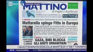 Mattarella spinge Fitto in Europa [upl. by Rhodes]