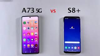 Samsung Galaxy A73 5G vs Samsung Galaxy S8 Plus Speed Test [upl. by Giess]