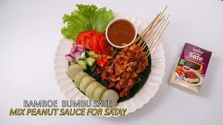 Bamboe Mix Peanut Sauce For Satay  Bamboe Sate [upl. by Ecinrahs985]