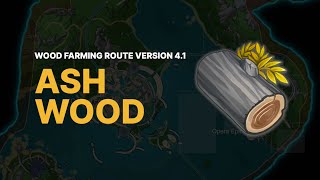 Ash Wood  Farming Route  Genshin Impact [upl. by Nil246]