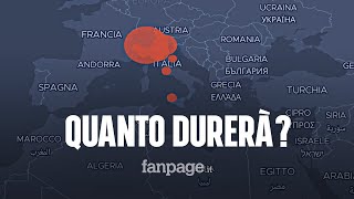 Quanto durerà l’epidemia di coronavirus in Italia Cosa dicono gli esperti [upl. by Nuahsyt]