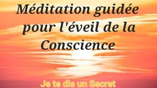 Méditation guidée pour léveil de la ConscienceÊtre en paix avec soimême 🙏 [upl. by Meedan]