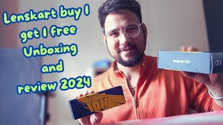 Lenskart buy one get one free eye glasses unboxing and complete review Free home eye checkup 2024 😍 [upl. by Lemmy]