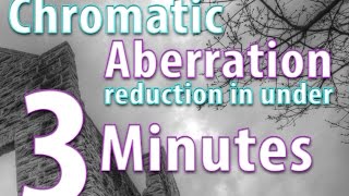 Chromatic Aberration Reduction in Photoshop [upl. by Brina]