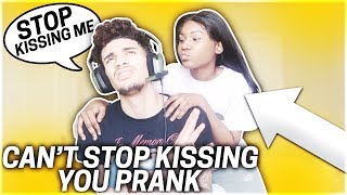 I CANT STOP KISSING YOU PRANK ON BOYFRIEND [upl. by Zephan]