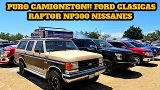 CAMIONETONES ford f150 clasica Ford f200 clasica ford Raptor Lincoln nissan np300 estaquitas pikup [upl. by Ahsienak719]