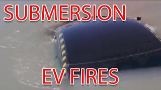 Does Submerging Electric Vehicle Fires Work [upl. by Riggins19]