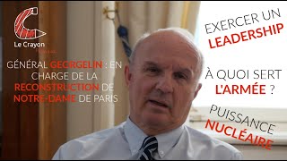 Général Georgelin à lÉlysée lInterview Politique  Le Crayon Politique [upl. by Itsirk887]