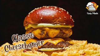 Ultimate Classic Cheeseburger Recipe  Juicy Flavorful and Easy to Make [upl. by Adnarrim]