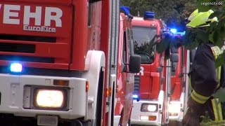 FeuerwehrGroßübung  Wilnsdorf  26092015 [upl. by Ardnuyek92]