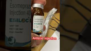 Antacid injection  गैस का injection  antacid trending shorts new baby SMpharmacy plz folo [upl. by Annyrb]