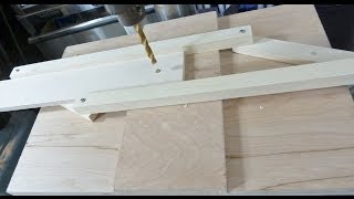 Self centering drill press jig [upl. by Nodnab]