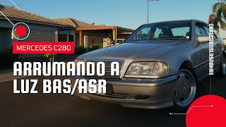 ARRUMANDO SENSOR DA LUZ BASASR DA MERCEDESBENZ W202 [upl. by Shadow367]