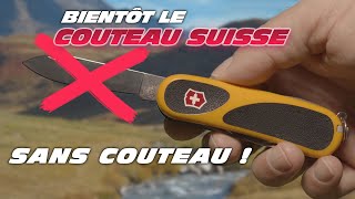 Le couteau suisse VICTORINOX SANS COUTEAU cest pour bientôt [upl. by Elehcar799]