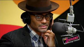 Eric Benet visits the Tom Joyner Morning Show [upl. by Anahsal]