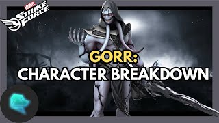 Gorr Quick Character Breakdown  Marvel Strike Force  MSF [upl. by Em]